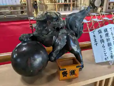 釧路一之宮 厳島神社の狛犬