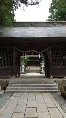 河口浅間神社の山門・神門