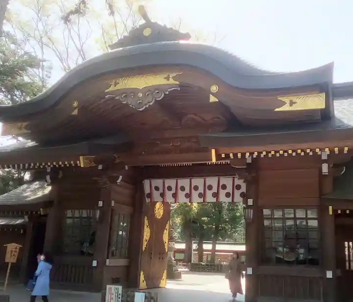 大國魂神社の山門・神門