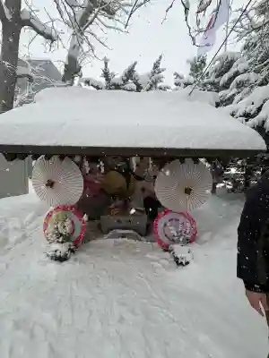 札幌諏訪神社の手水舎