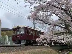 苦楽園口子安延命地蔵の周辺