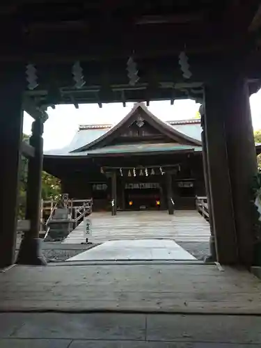 府八幡宮の本殿・本堂