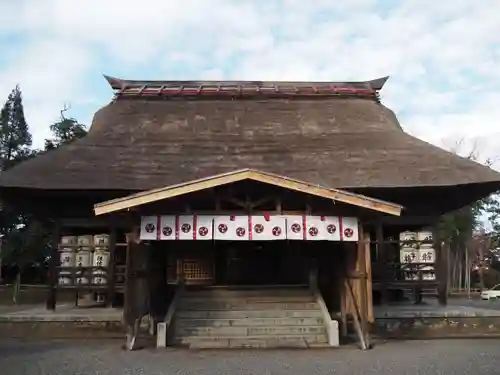 天津神社の本殿