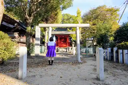 八幡社（寺津八幡社）の鳥居