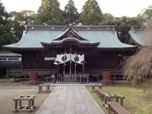 常陸第三宮　吉田神社の本殿・本堂