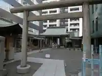 宮益御嶽神社の鳥居