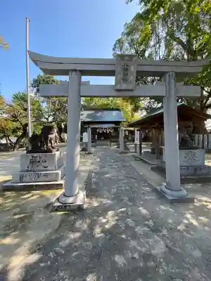 田島八幡神社の鳥居