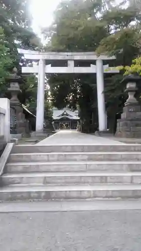 東村山八坂神社の鳥居