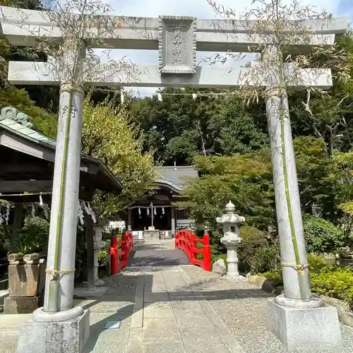 貫井神社の鳥居