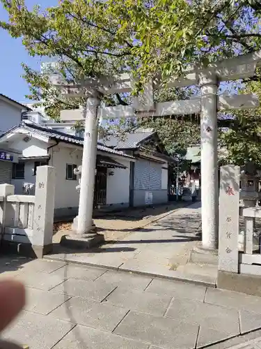 蒲原神社の鳥居