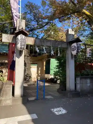 須賀神社の鳥居