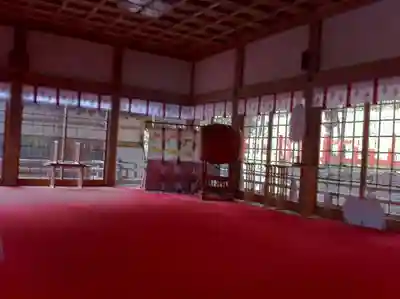 敢國神社の本殿・本堂