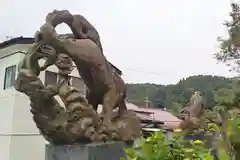 石都々古和気神社の狛犬