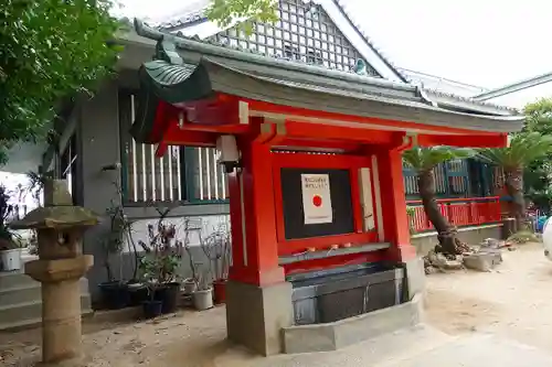 亀之森住吉神社の手水舎