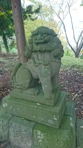 八幡神社の狛犬