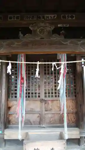 横堀御嶽神社の本殿