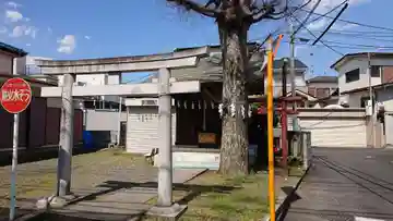 白山神社の鳥居