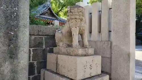 野田恵美須神社の狛犬