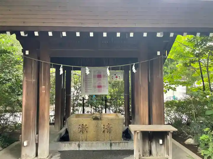 阿佐ヶ谷神明宮の手水舎