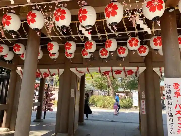 櫻木神社の山門・神門