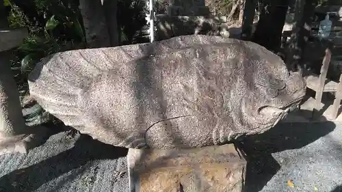 名島神社の狛犬