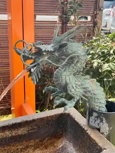 折上稲荷神社の手水舎