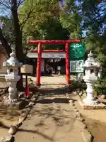 武州与野天祖神社の鳥居