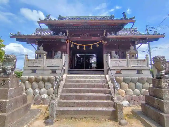 神明加茂社(千秋町加茂)の本殿・本堂