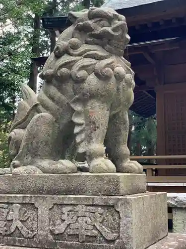 日吉神社の狛犬