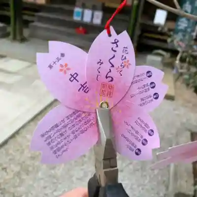 滑川神社 - 仕事と子どもの守り神のおみくじ
