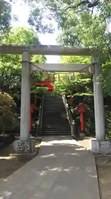 穴八幡宮の鳥居