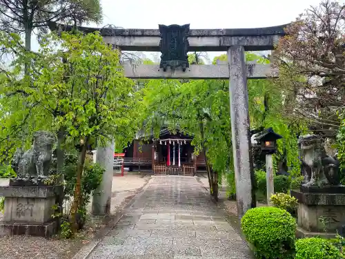 三輪坐恵比須神社の鳥居