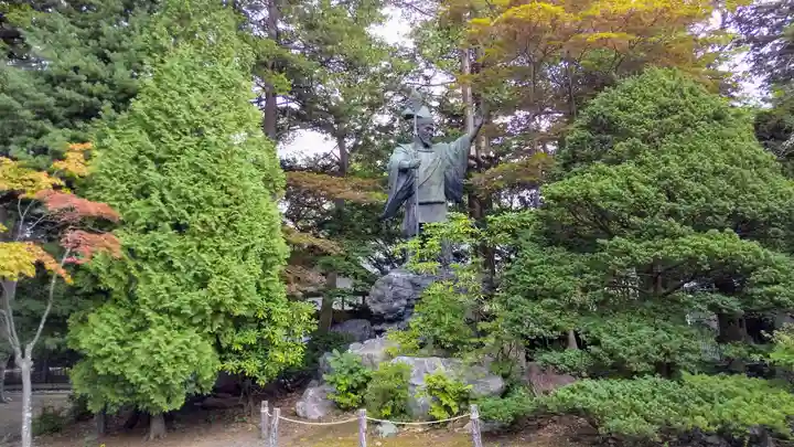 北海道神宮の像