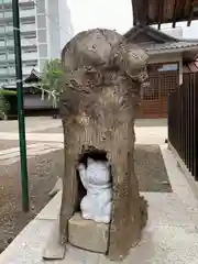 白山神社の狛犬