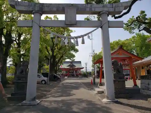 若宮八幡社の鳥居