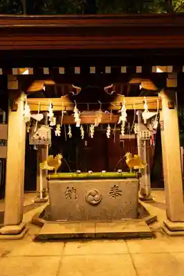 富岡八幡宮の手水舎