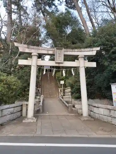 八幡神社の鳥居