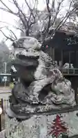 畑子安神社の狛犬