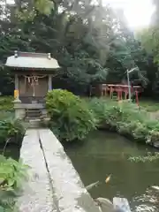 龍王神社の庭園