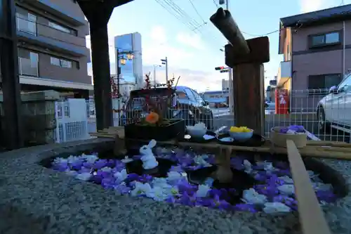 阿邪訶根神社の手水