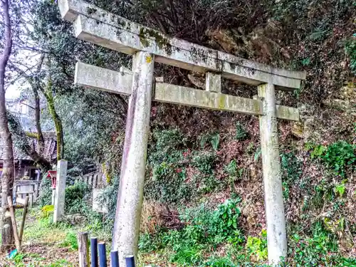 稲荷神社の鳥居