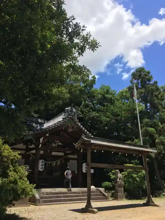 蝮ヶ池八幡宮の本殿・本堂