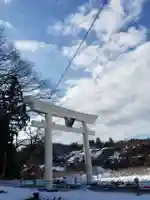 雄山神社前立社壇の鳥居