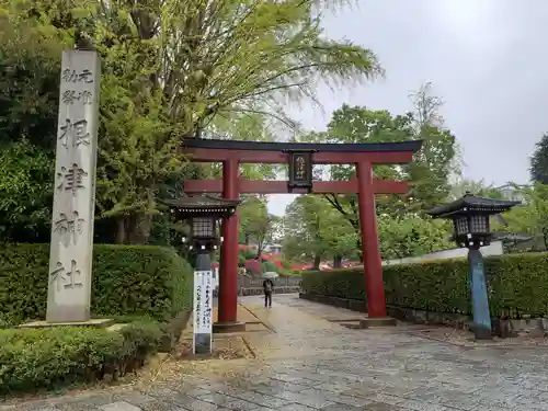 根津神社の鳥居