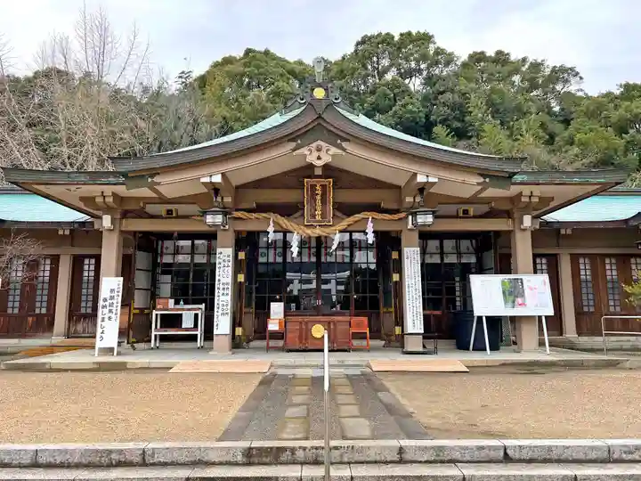 長崎縣護國神社の本殿・本堂