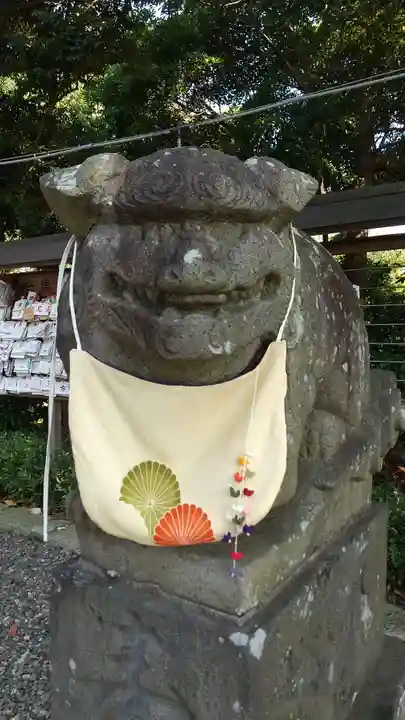 菊田神社の狛犬