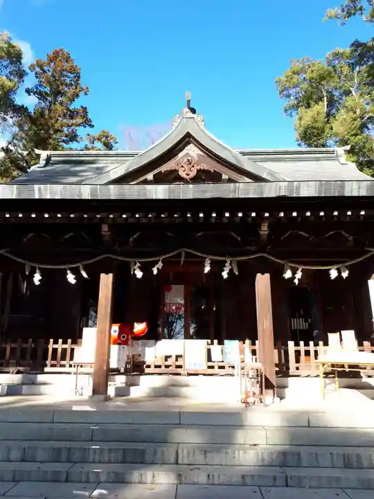 朝日森天満宮の本殿・本堂
