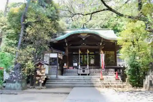 御田八幡神社の本殿・本堂
