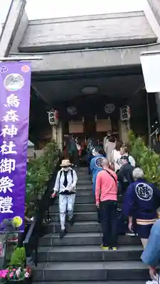 烏森神社の本殿・本堂