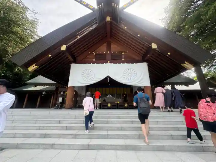 北海道神宮の本殿・本堂